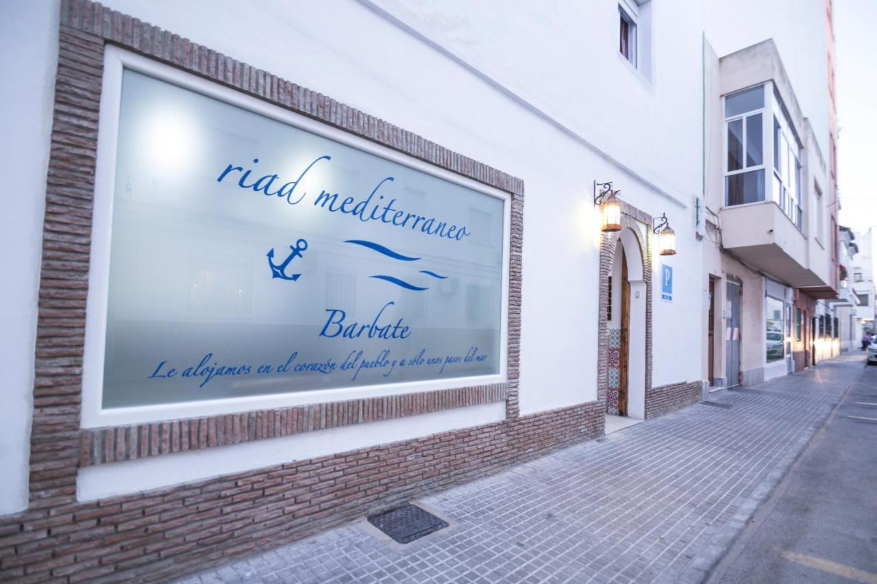 Pension Riad Mediterraneo Barbate Exterior foto